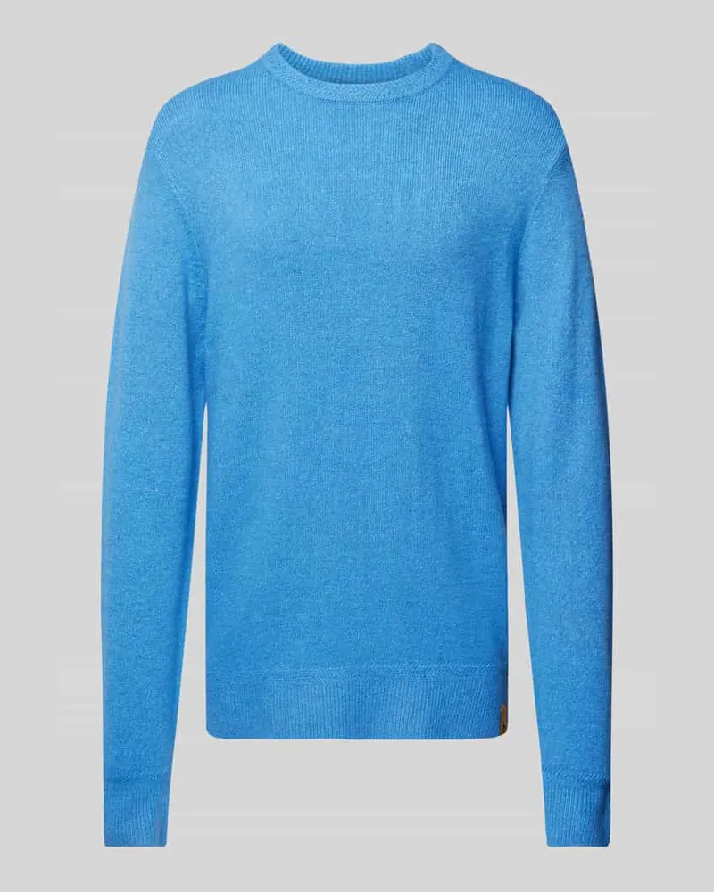 Scotch&Soda Regular Fit Strickpullover mit Rundhalsausschnitt Royal