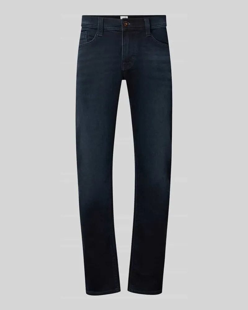 Mustang Slim Fit Jeans Modell 'Oregon Dunkelblau