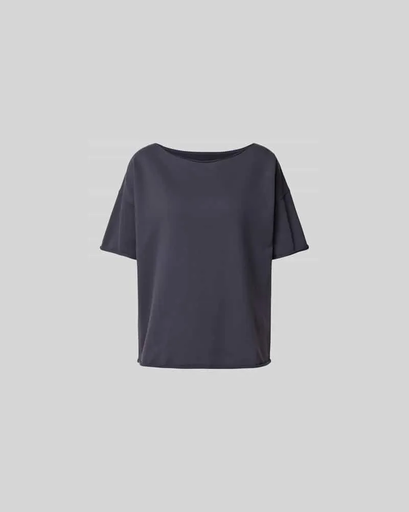 Juvia T-Shirt mit U-Boot-Ausschnitt Marine