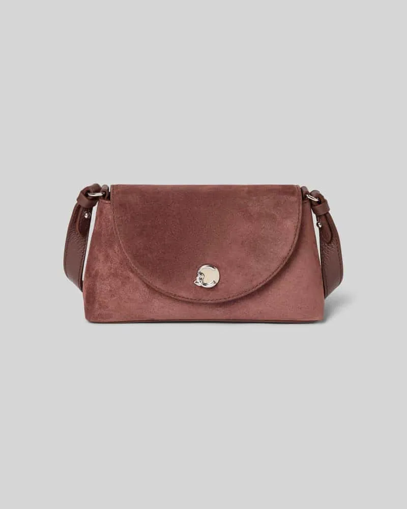 Coccinelle Shoulder Bag aus echtem Leder Modell 'Nikla Bordeaux