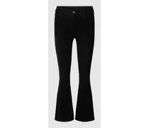 Regular Fit Jeans mit Label-Applikation Modell 'B.UP PRINCESS
