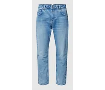 Straight Leg Jeans im 5-Pocket-Design Modell 'Athen