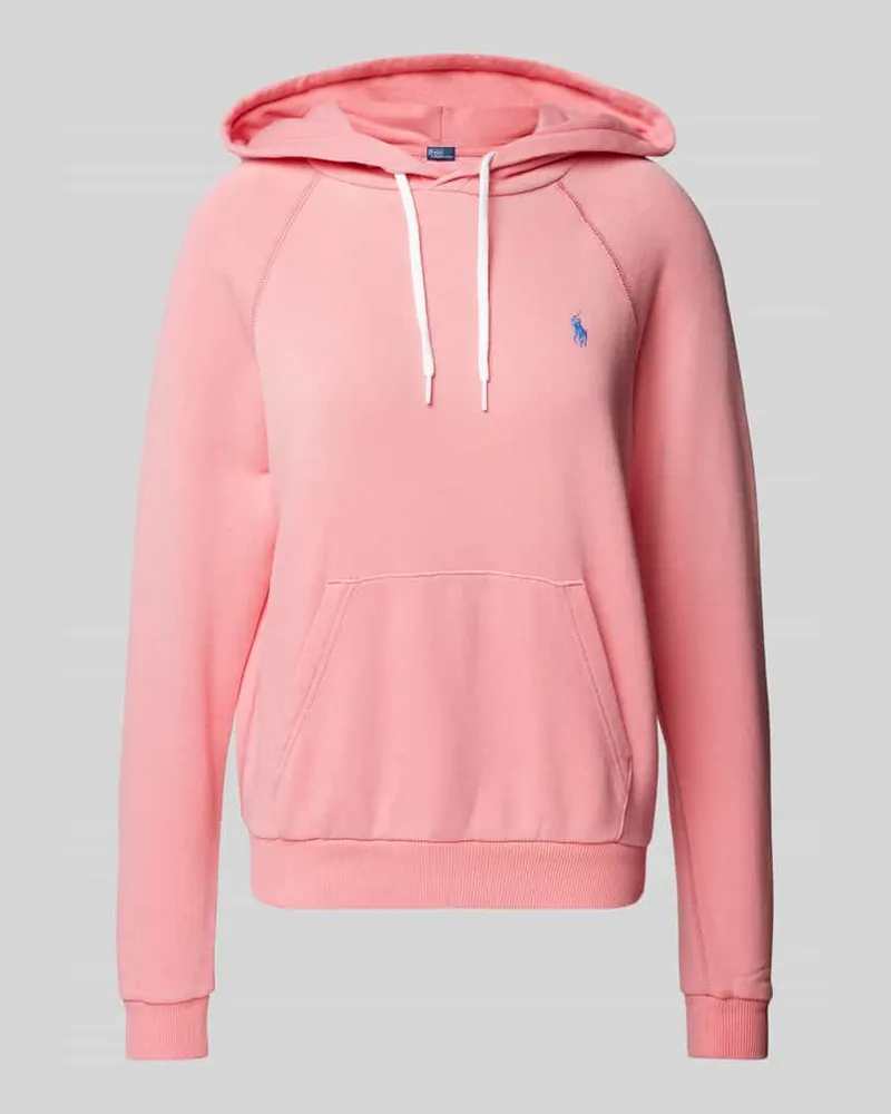 Ralph Lauren Hoodie mit Logo-Stitching Pink