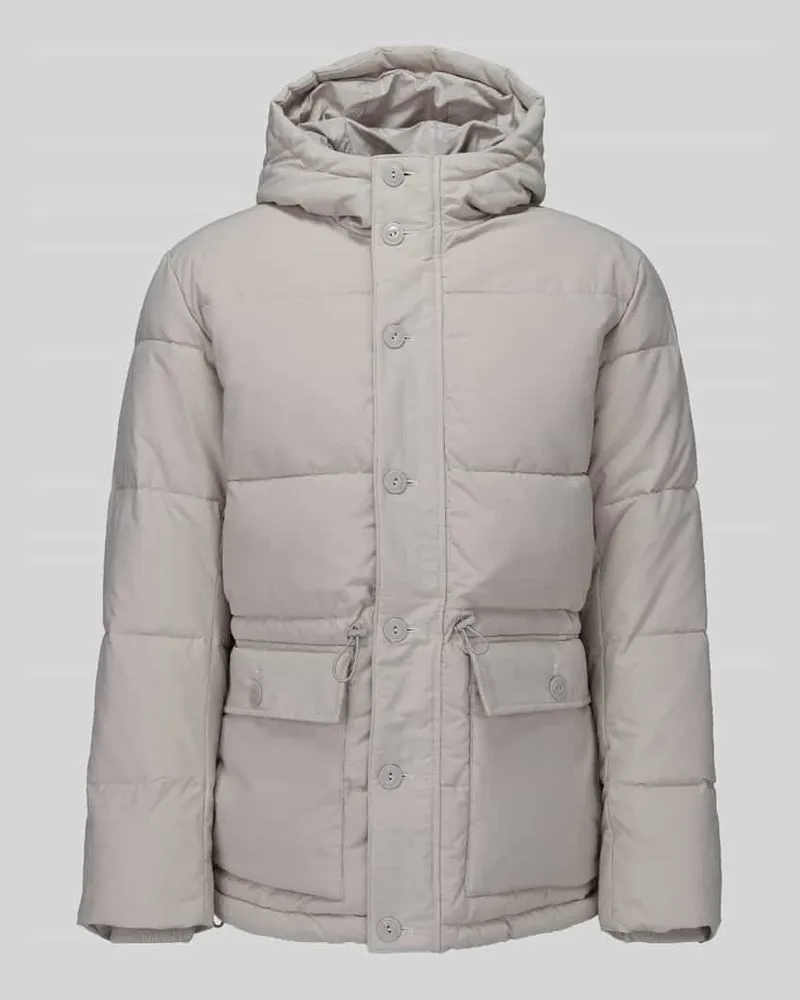 Selected Pufferjacke mit Kapuze Modell 'SLMVINCENT Sand