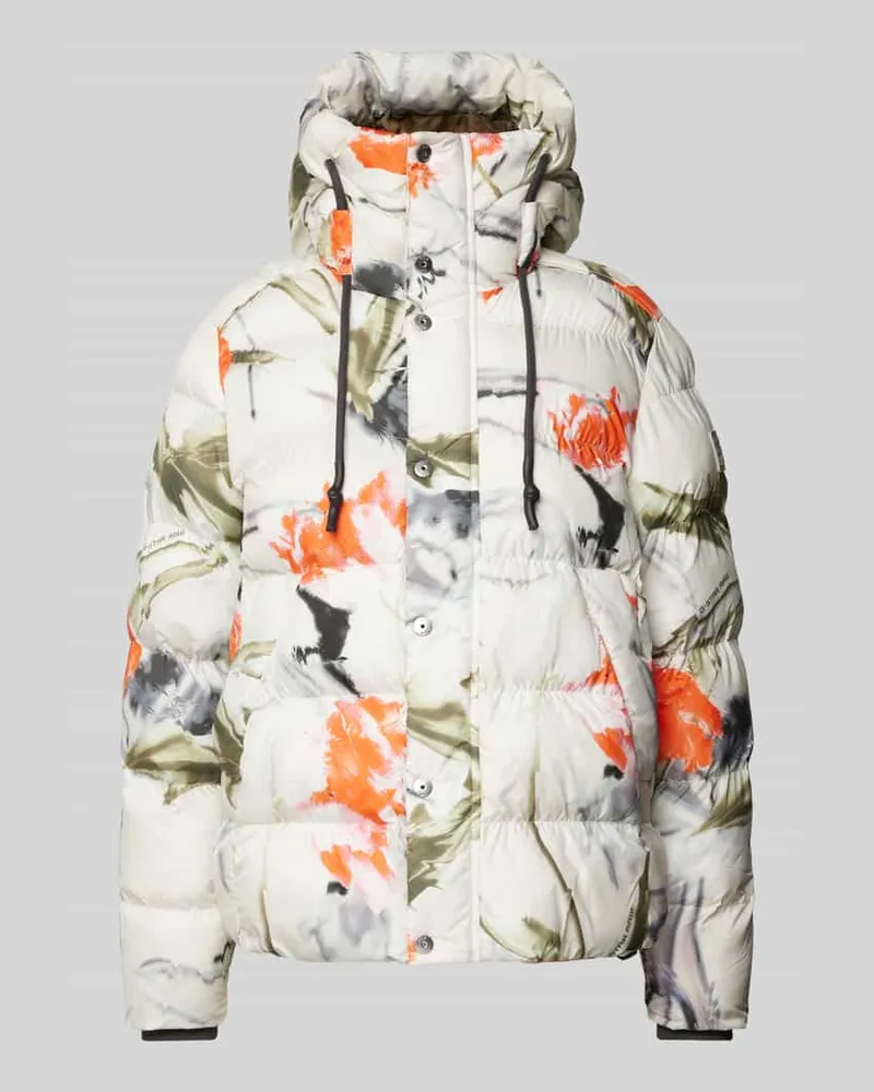 G-STAR RAW Steppjacke mit Kapuze Modell 'Whistler Ecru