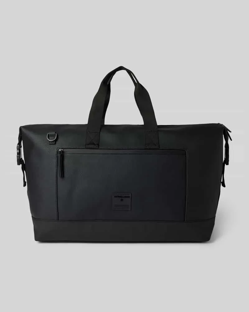 Strellson Weekender mit Label-Patch Black