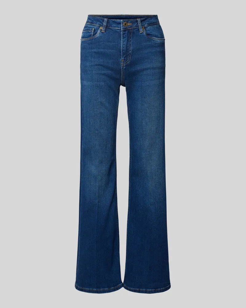 Pepe Jeans Flared Jeans im 5-Pocket-Design Blau