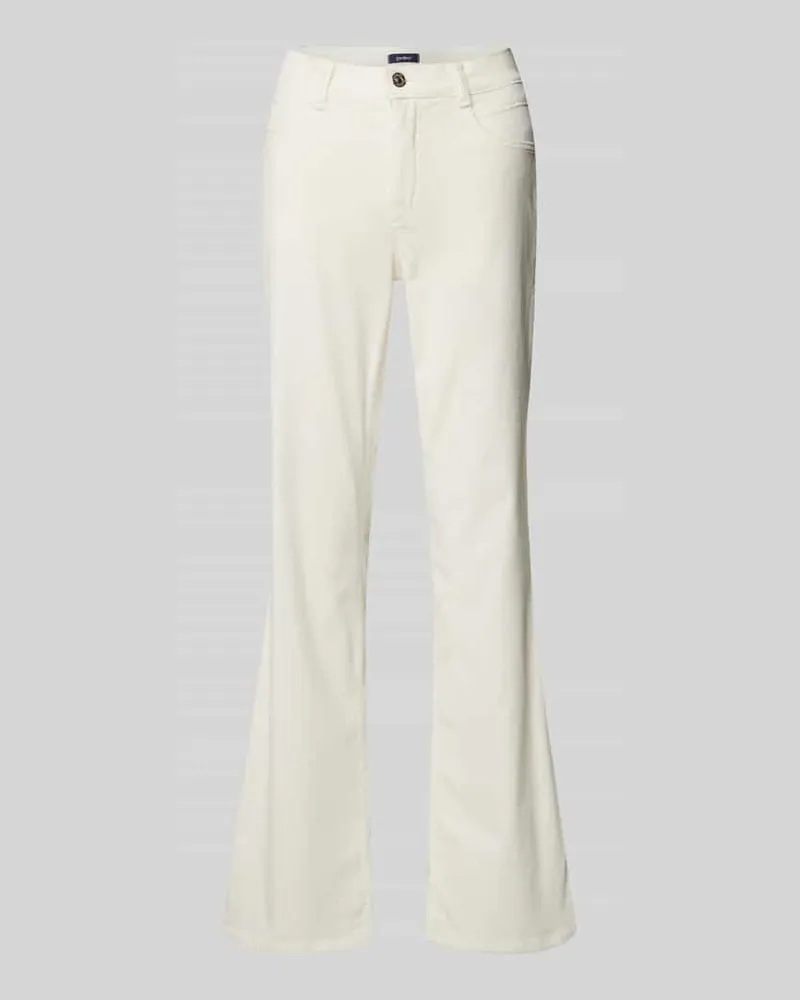 Atelier GARDEUR Flared Cut Cordhose Modell 'Zuri126 Offwhite