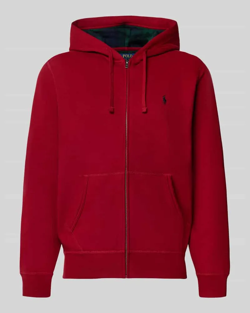 Ralph Lauren Sweatjacke mit Kapuze Rot