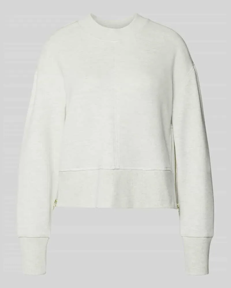 Varley Cropped Sweatshirt mit Rundhalsausschnitt Modell 'philippe Offwhite