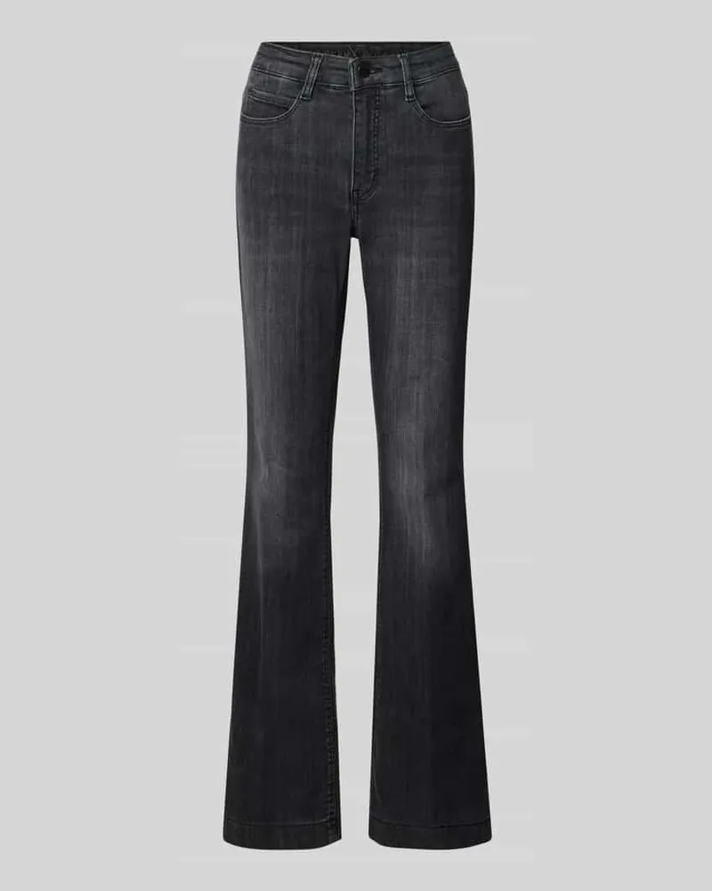 MAC Jeans Bootcut Jeans mit Eingrifftaschen Modell 'DREAM BOOT AUTHENTIC Mittelgrau