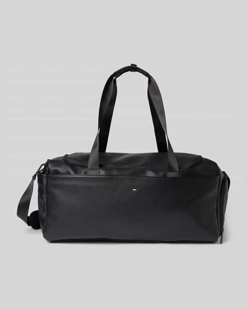 Bugatti Weekender mit Label-Detail Modell 'RICO Black