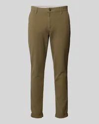 Jack & Jones Slim Fit Chino mit Gesäßtaschen Modell 'MARCO FURY Oliv