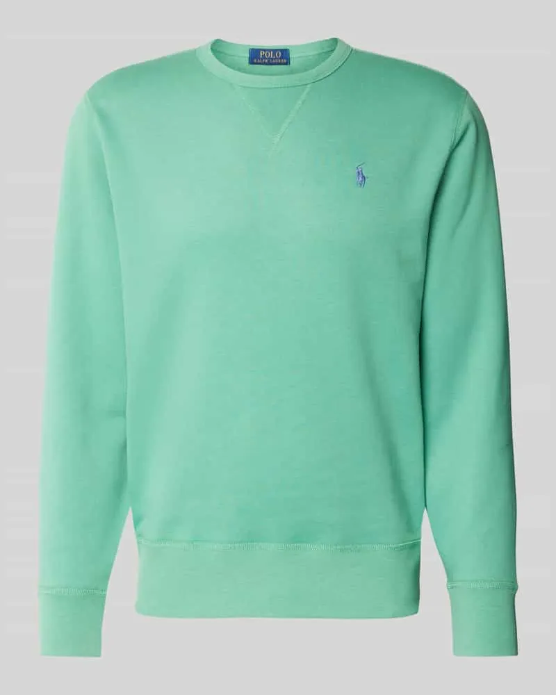 Ralph Lauren Sweatshirt mit Rundhalsausschnitt Gruen