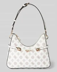 Guess Hobo Bag mit Label-Detail Weiss