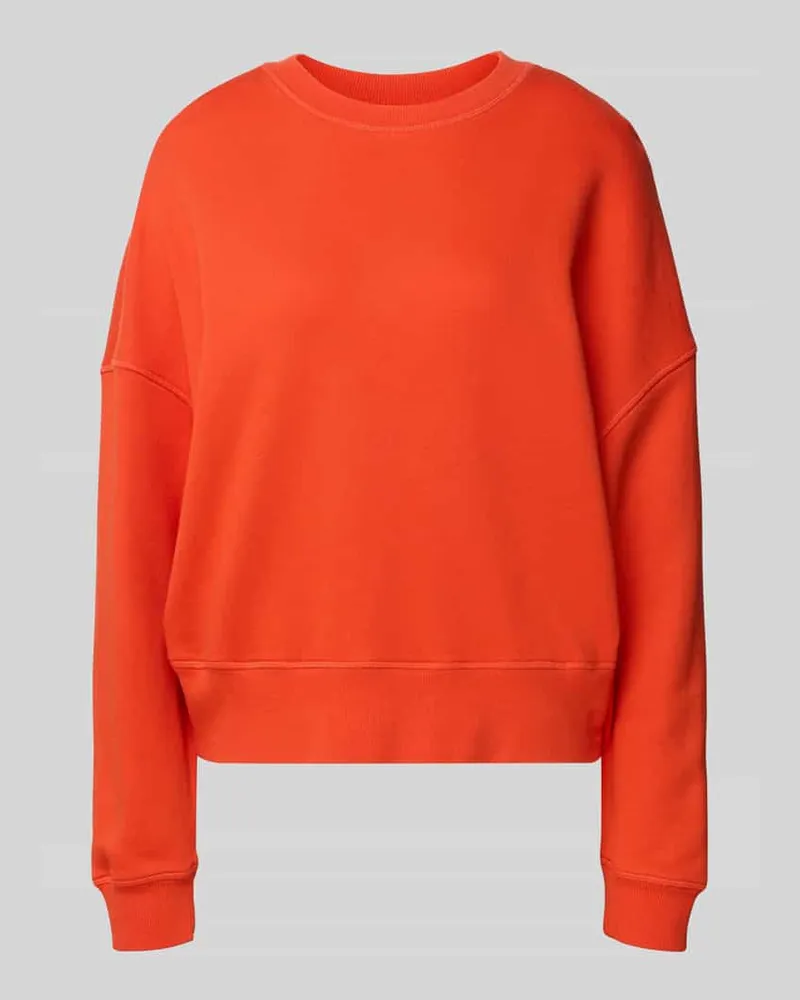 Juvia Oversized Sweatshirt aus Baumwoll-Mix Rot