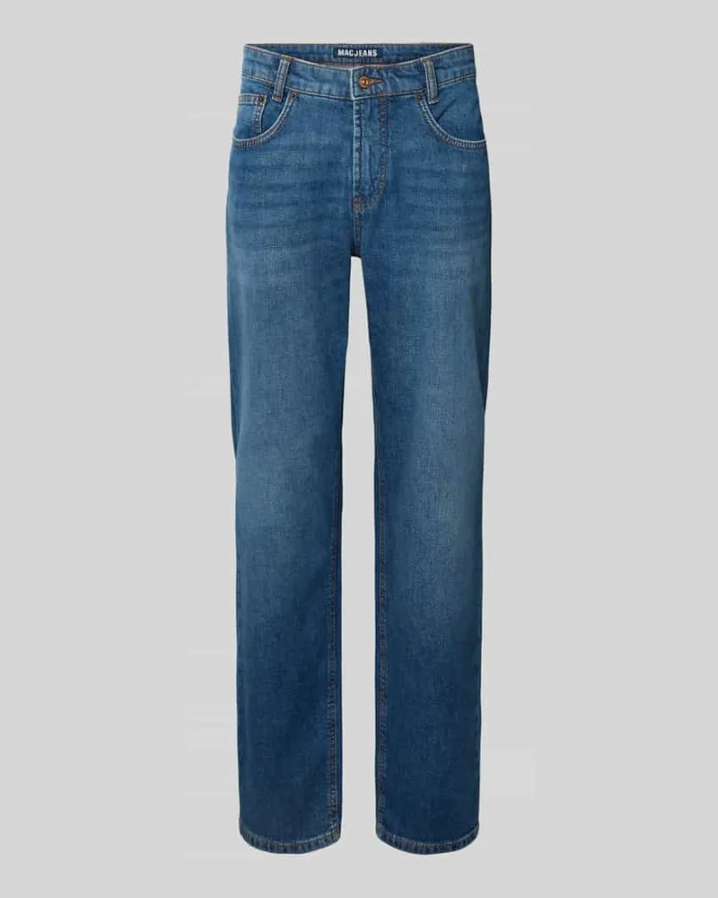 MAC Jeans Jeans mit 5-Pocket-Design Modell 'Rick Dunkelblau