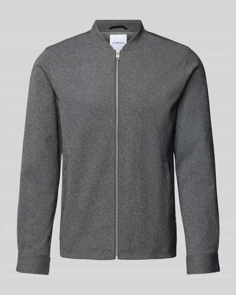 Lindbergh Jacke mit Reißverschluss Hellgrau
