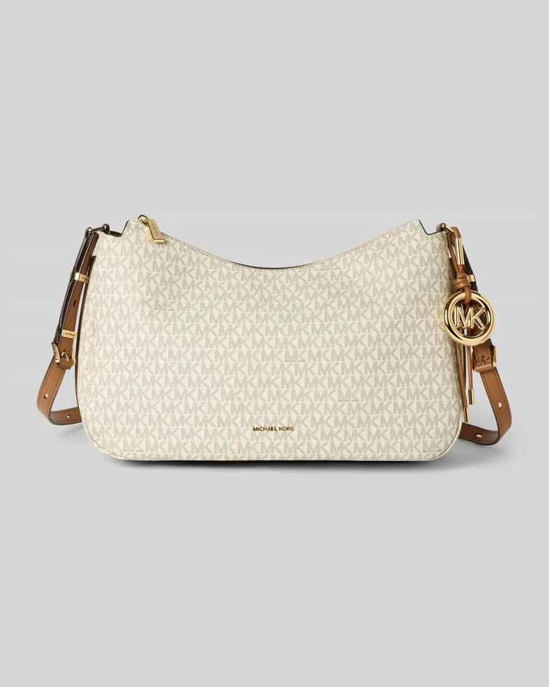 Michael Kors Handtasche mit Logo-Muster Modell 'NOLITA Offwhite