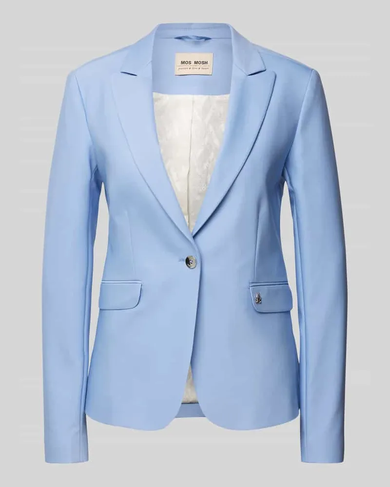 Mos Mosh Blazer mit Label-Applikation Modell 'Blake Ocean