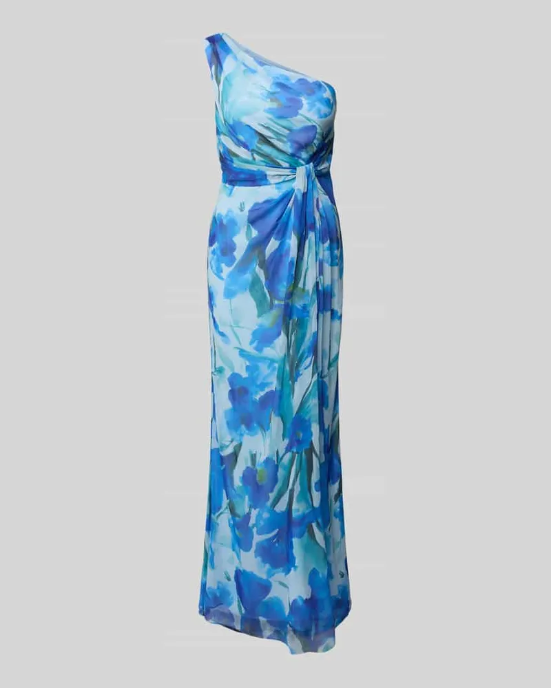 Adrianna Papell Abendkleid mit Knotendetail Blau