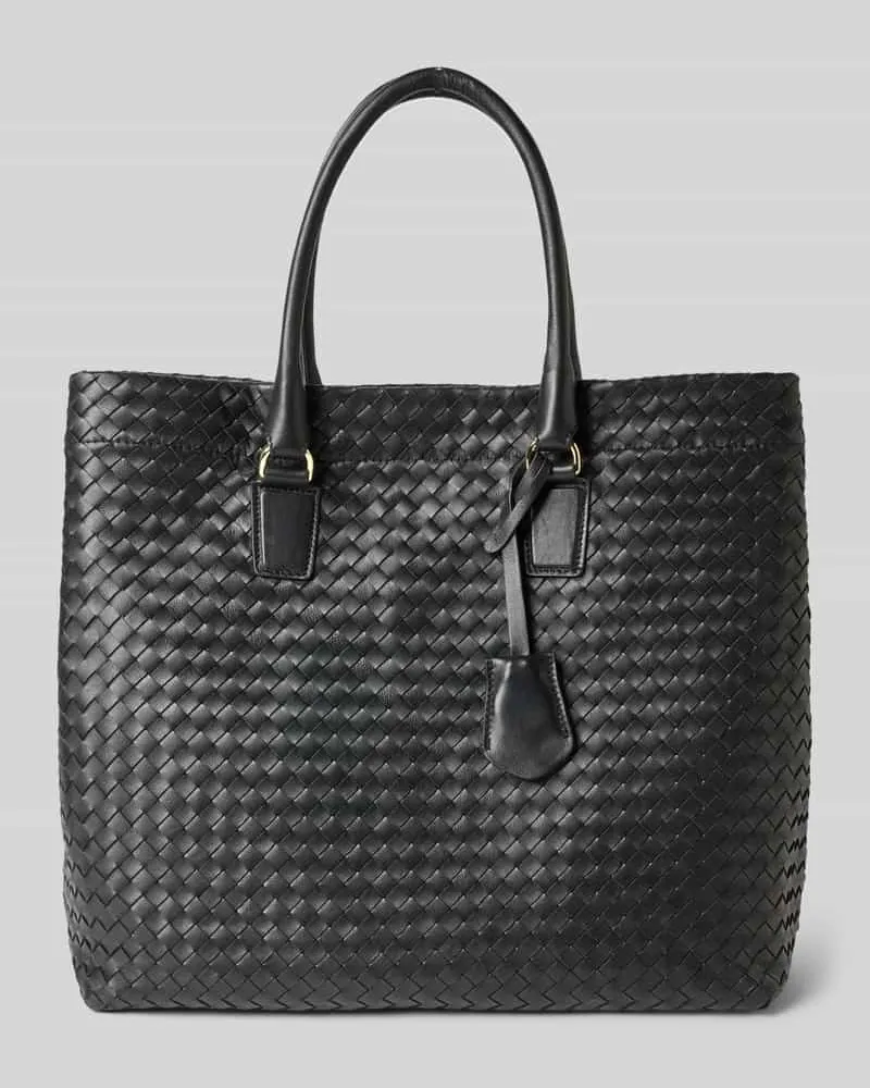 Abro Shopper mit Logo-Applikation Modell 'Rooftop Black