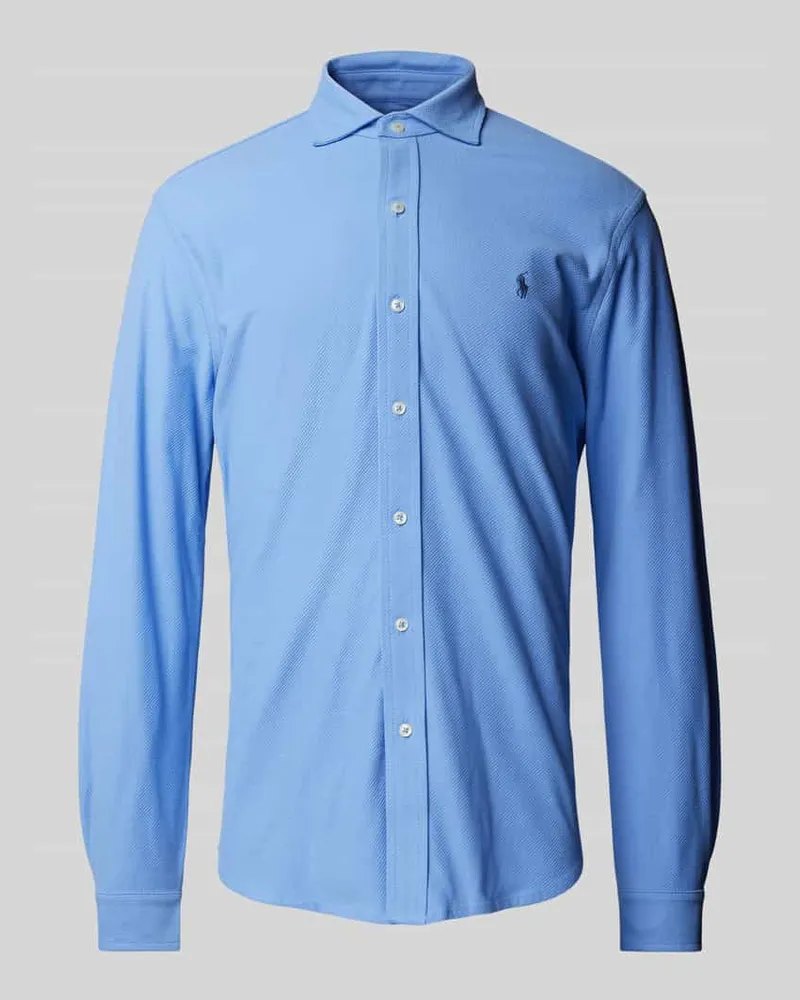 Ralph Lauren Regular Fit Freizeithemd mit Kentkragen Bleu