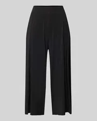 S.Oliver Wide Leg Culotte mit Kellerfalten Black