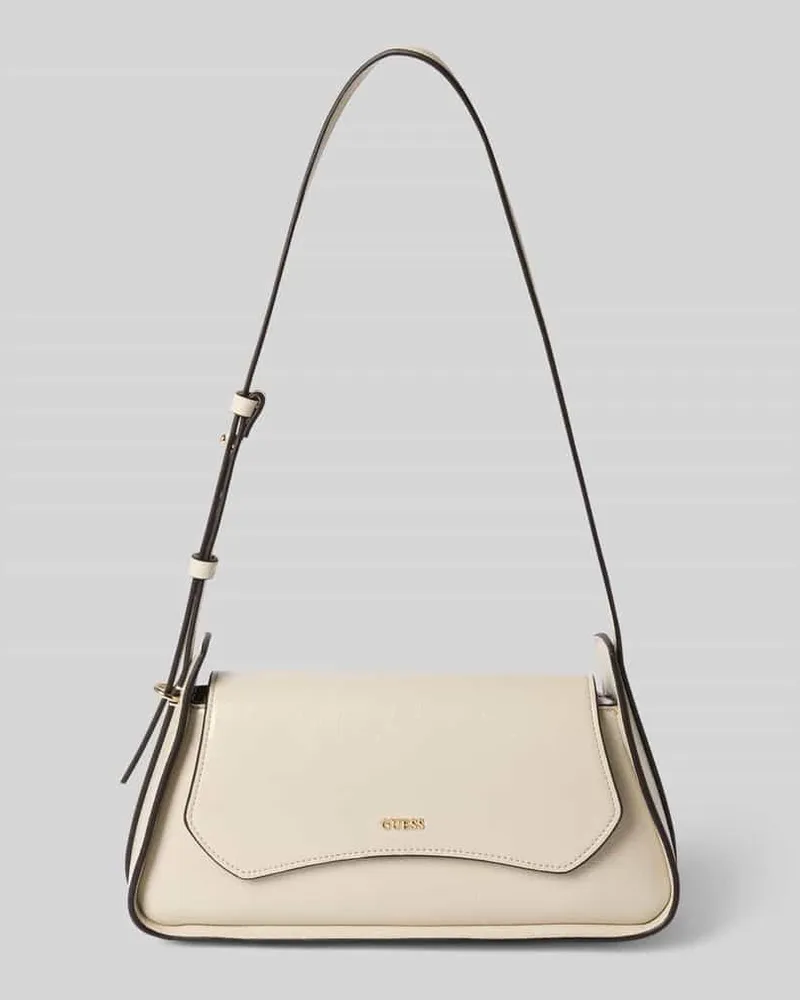 Guess Shoulder Bag in Leder-Optik Modell 'Xena Stein