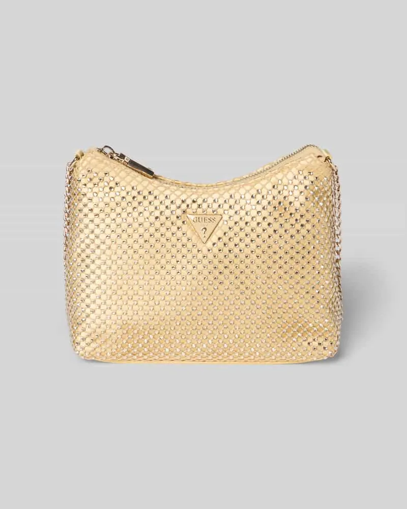 Guess Umhängetasche mit Label-Detail Modell 'ZALINA Gold