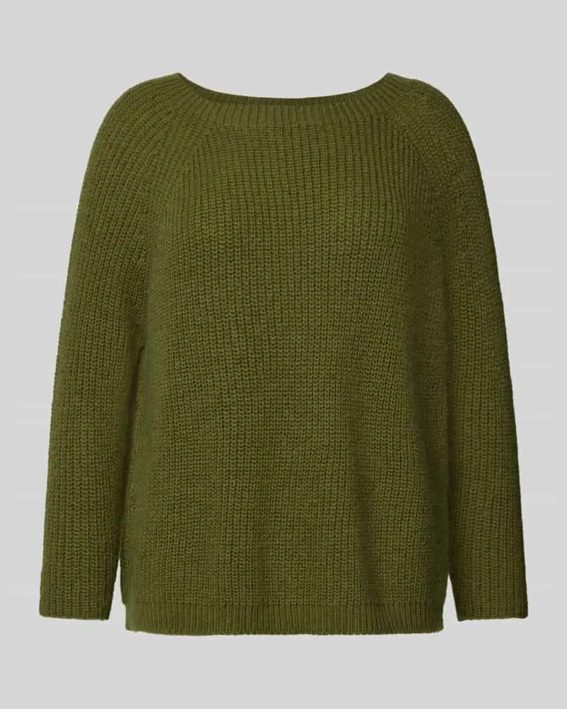Max Mara Regular Fit Strickpullover mit Woll-Anteil Modell 'XENO Grass