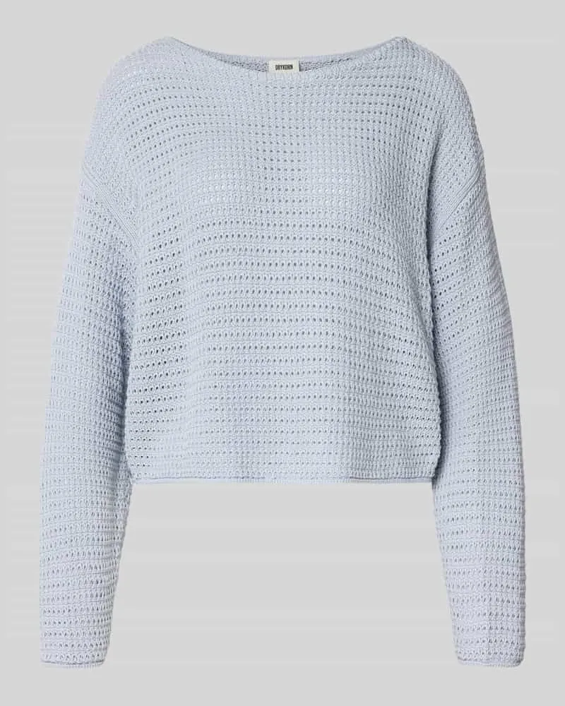 Drykorn Pullover mit überschnittenen Schultern Modell 'IMENIA Hellblau