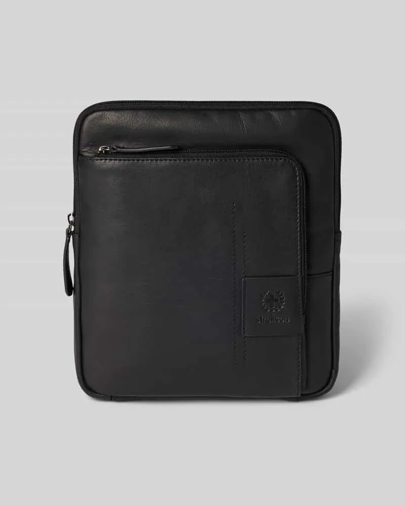 Strellson Umhängetasche aus Echtleder Modell 'BRIAN Black