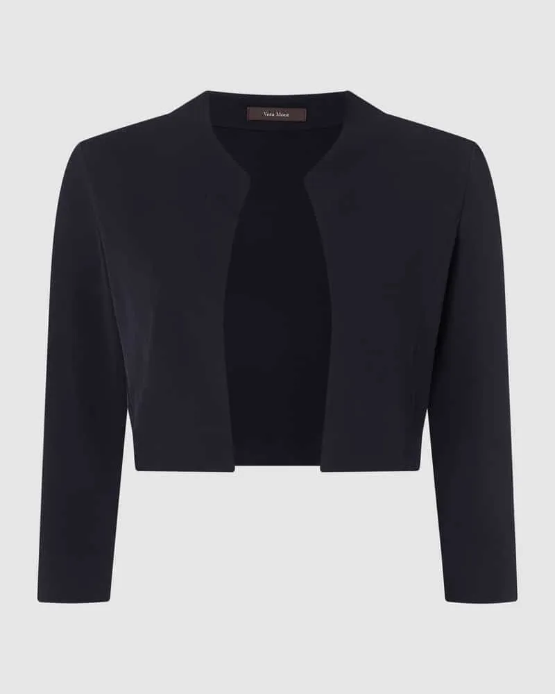 Vera Mont Bolero mit offener Vorderseite Marine