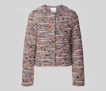 Regular Fit Blazer mit Rundhalsausschnitt