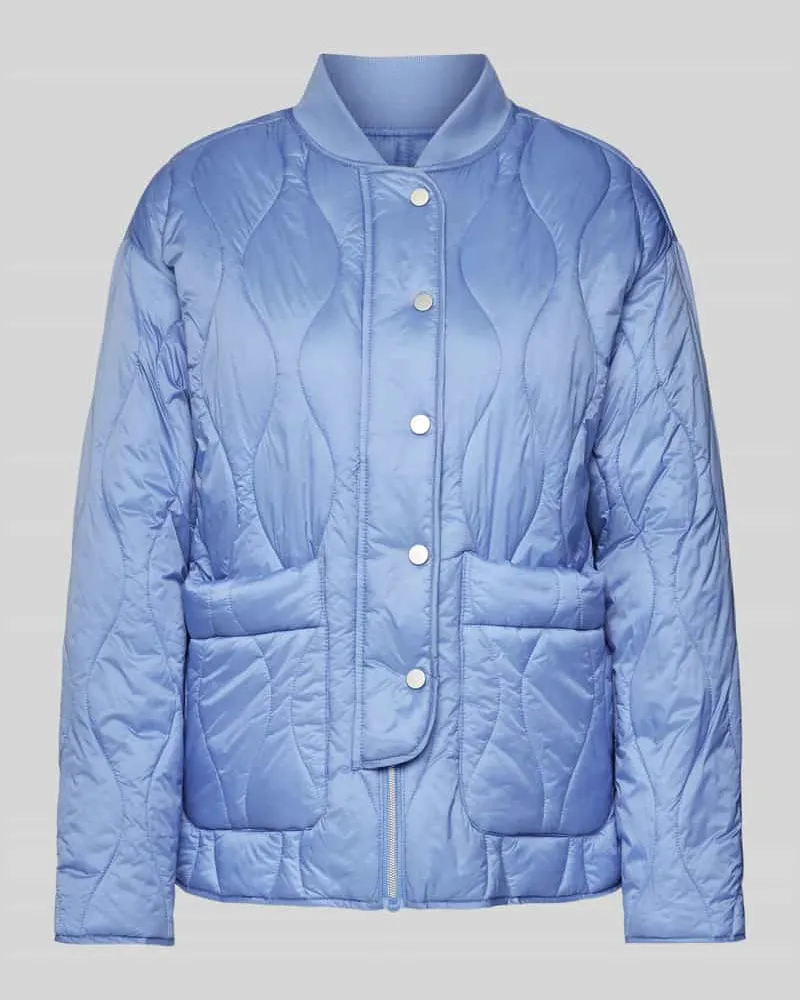 OPUS Jacke mit Ziernähten Modell 'Halotte Bleu