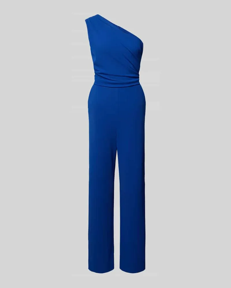 Swing Jumpsuit mit One-Shoulder-Träger Royal