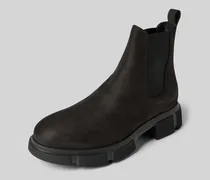 Chelsea Boots mit Logo-Prägung