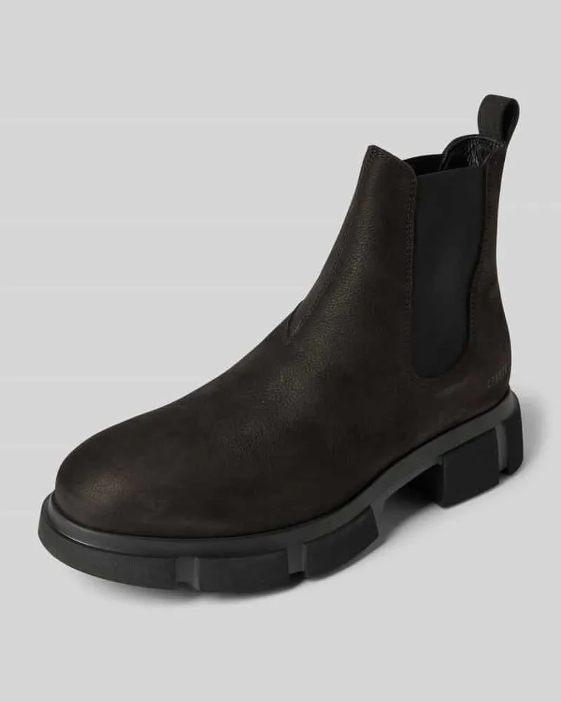 Copenhagen Chelsea Boots mit Logo-Prägung Black