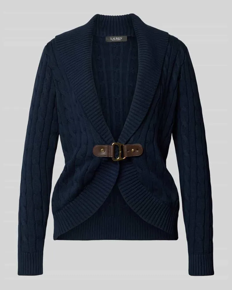 Ralph Lauren Cardigan mit Schnalle Modell 'TAYSIR Marine