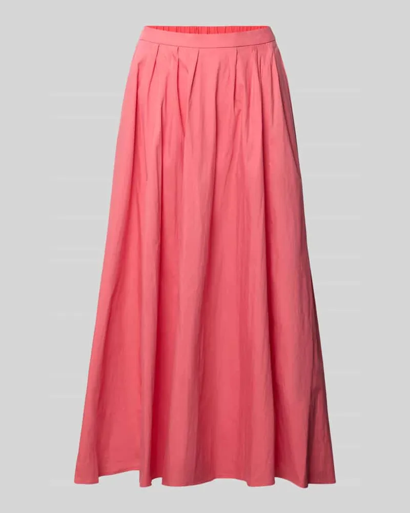 Vera Mont Midirock mit gelegten Falten Pink