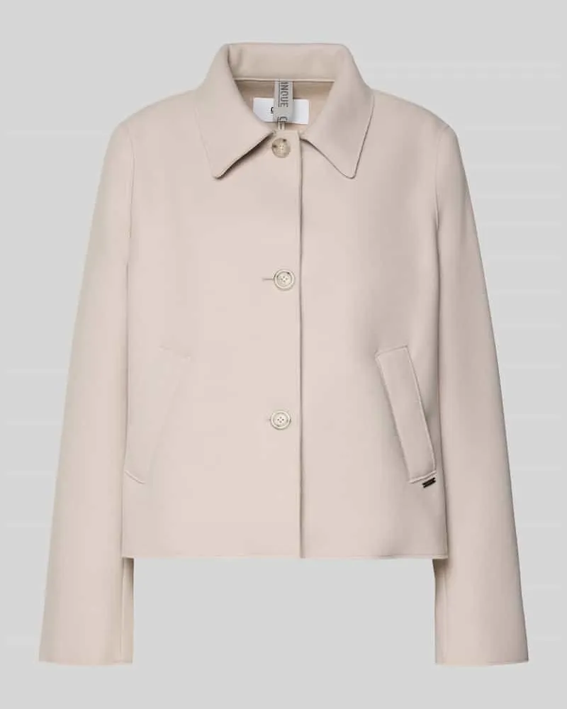 cinque Jacke mit Knopfleiste Modell 'ELVINI Beige