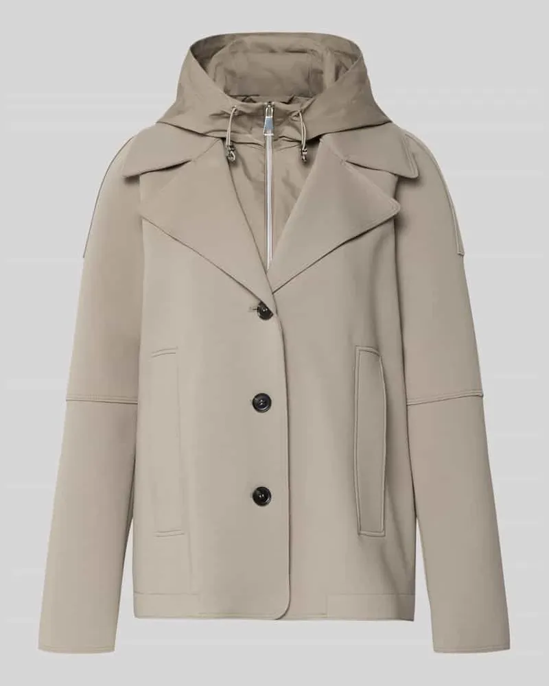 White Label Jacke im 2-in-1-Look Taupe