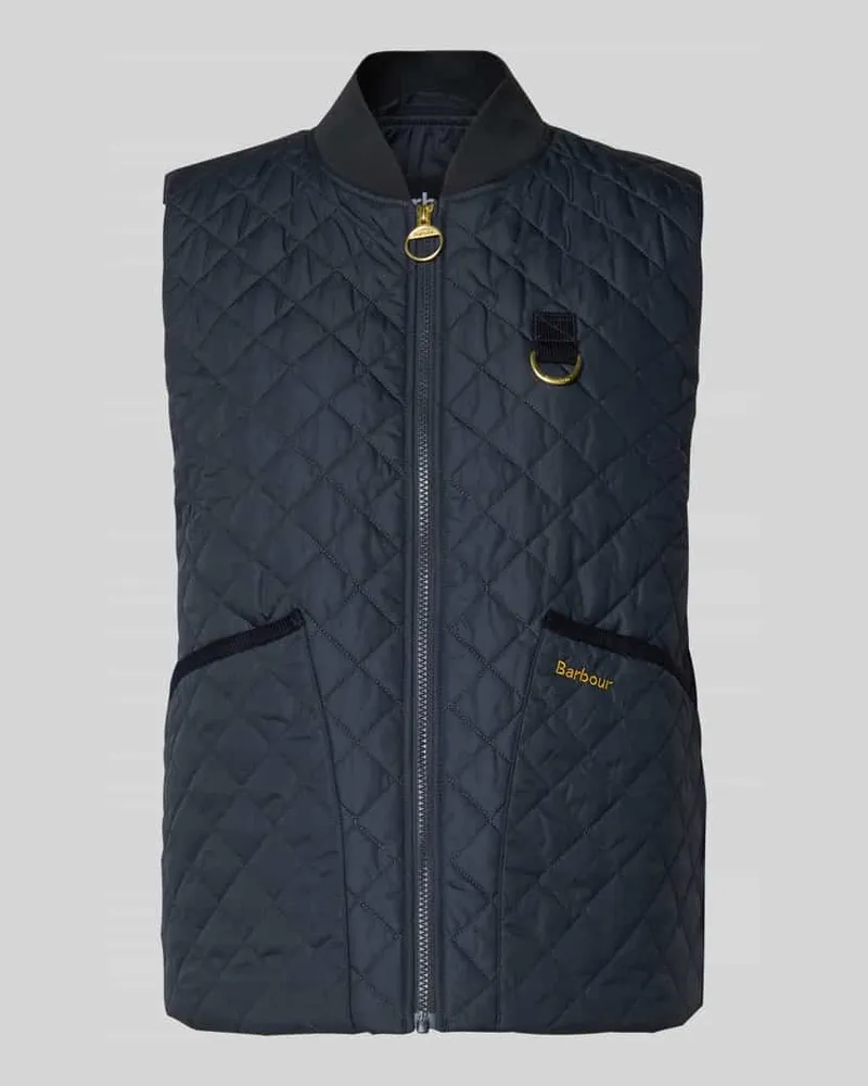 Barbour Regular Fit Steppweste mit Label-Applikation Modell ´ROSALIE Marine