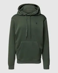 G-STAR RAW Hoodie mit Känguru-Tasche Oliv