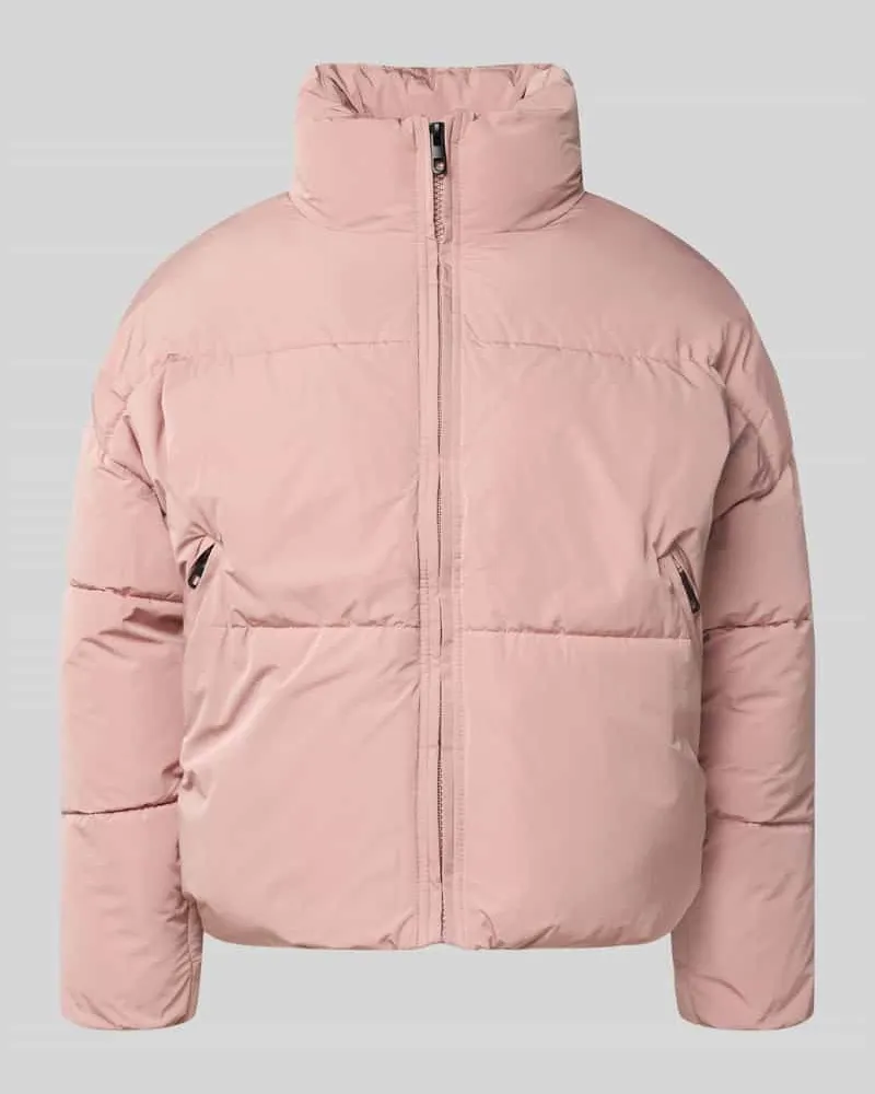 JAKE*S Jacke mit Stehkragen und Reißverschlusstaschen Rosa