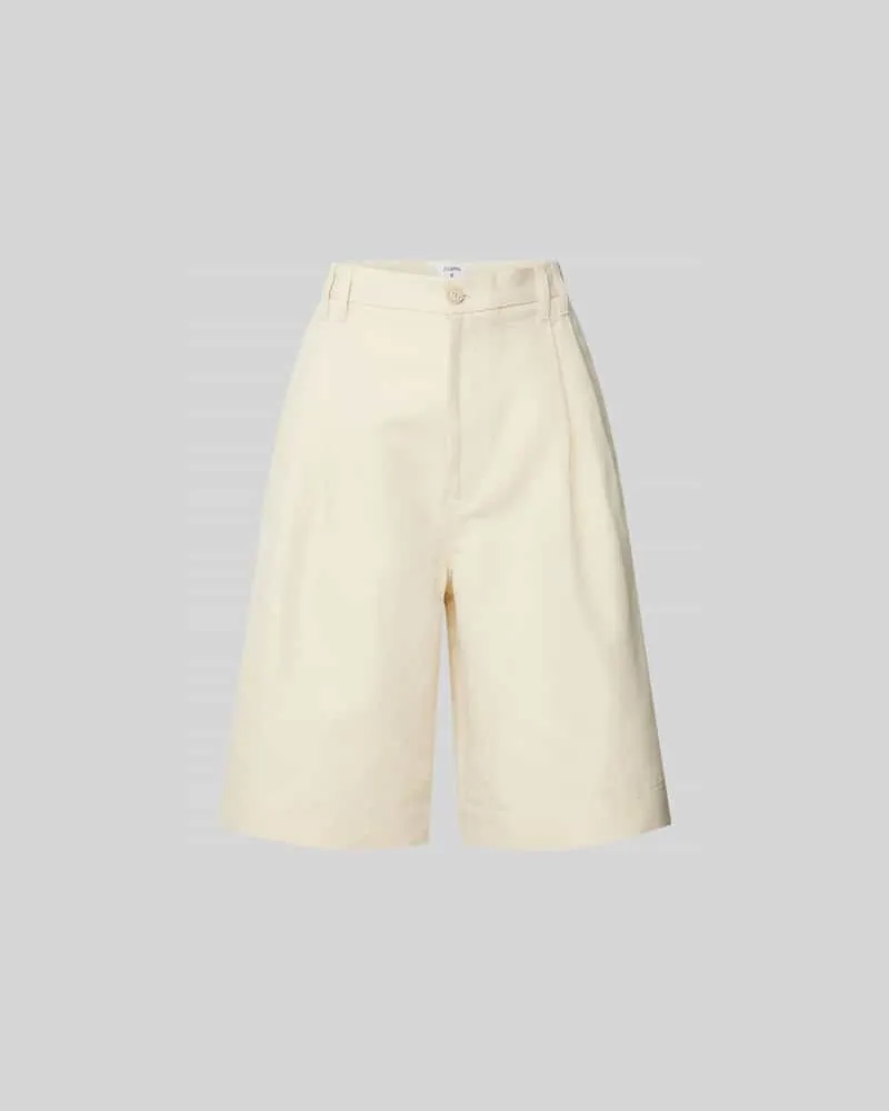 Filippa K Relaxed Fit Shorts aus reiner Baumwolle Ecru