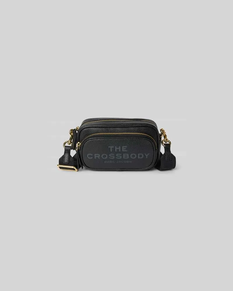 Marc Jacobs Crossbody Bag aus echtem Rindsleder Black