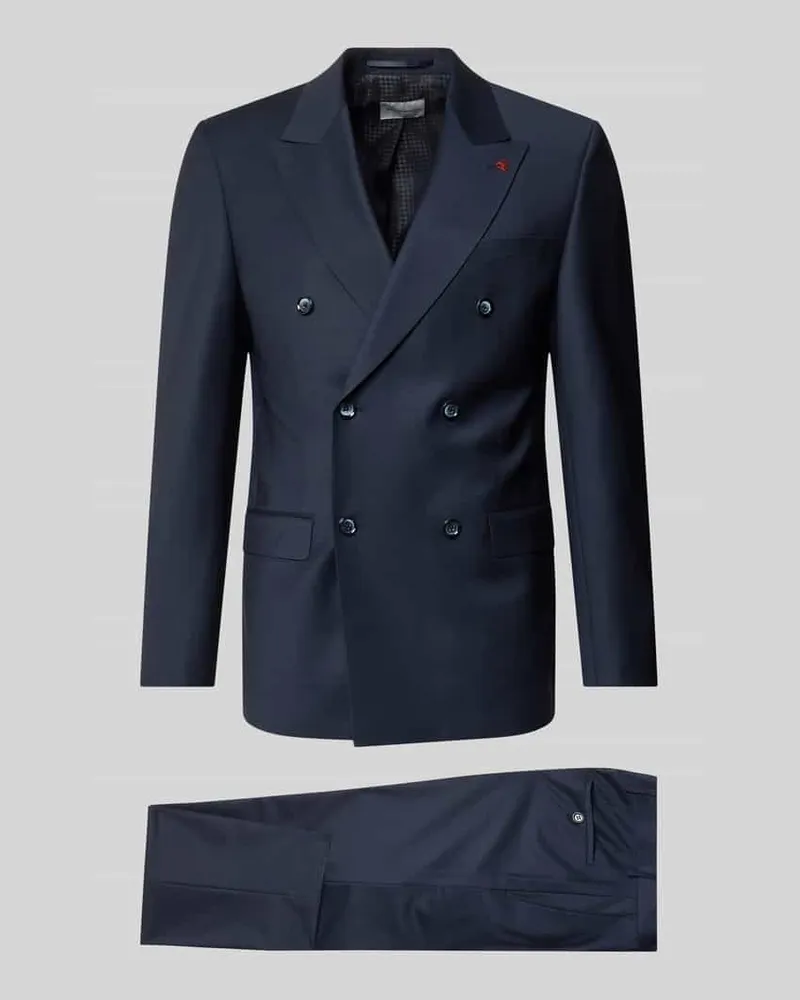 Roy Robson Regular Fit Anzugjacke aus Schurwoll-Mix Blau