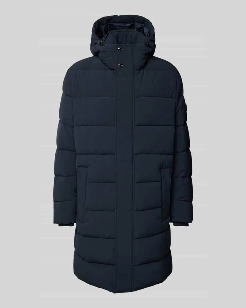 JOOP! Steppmantel mit Kapuze Modell 'Winsten Marine